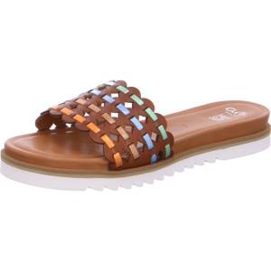 Ara Shoes Alicante Cognac Women's Mules Brown | ARA812GHP