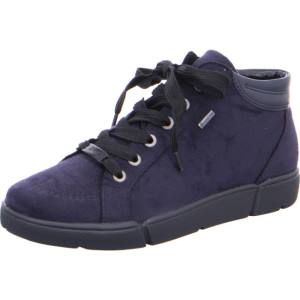 Ara Shoes Ankle Rom Navy Women's Boots Blue | ARA945CBO