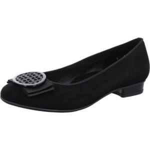 Ara Shoes Ballet Pumps Bari Women's Ballerina Black | ARA918VHU