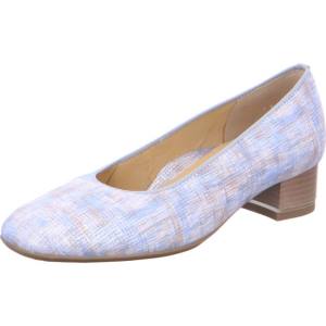 Ara Shoes Court Shoes Graz Sky Women's Pumps Blue | ARA517SXM