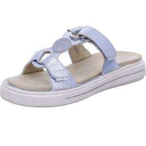 Ara Shoes Courtyard Aqua Women's Mules Blue | ARA915MYF