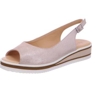 Ara Shoes Durban Gold Women's Sandals Rose | ARA896PMF