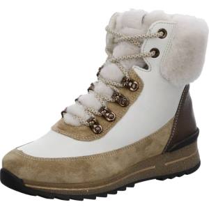 Ara Shoes High Top Osaka Women's Boots White | ARA658QPC