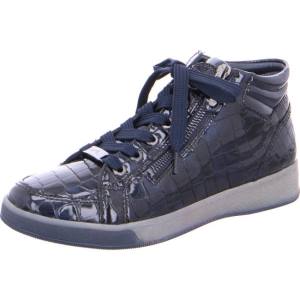 Ara Shoes High Top Rom Midnight Women's Boots Blue | ARA596MKB