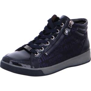 Ara Shoes High Top Rom Navy Women's Boots Blue | ARA067HJW