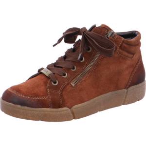 Ara Shoes High Top Rom Women's Trainers Brown | ARA348YTL