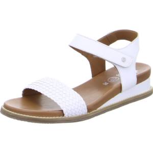 Ara Shoes Kos Women's Sandals White | ARA829YCU