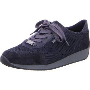 Ara Shoes Lace-up Lissabon Women's Trainers Blue | ARA847QUB