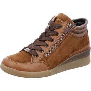 Ara Shoes Lace-ups Lazio Cognac Women's Boots Brown | ARA718CYM