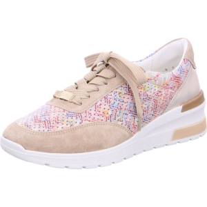 Ara Shoes Lace-ups Neapel Sand Multi Women's Trainers Beige | ARA390DWS