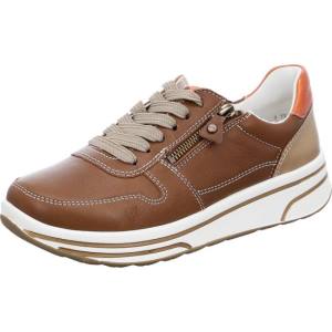 Ara Shoes Lace-ups Sapporo Cognac Women's Trainers Brown | ARA648HZF