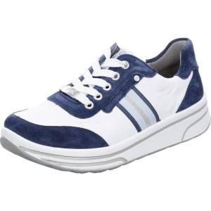 Ara Shoes Lace-ups Sapporo Indigo Women's Trainers White | ARA189ZFW