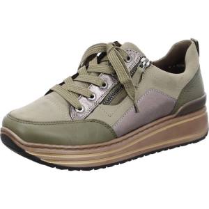 Ara Shoes Lace-ups Sapporo Oliv Women's Trainers Green | ARA428AMR