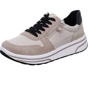 Ara Shoes Lace-ups Sapporo Women's Trainers Beige | ARA583XYU