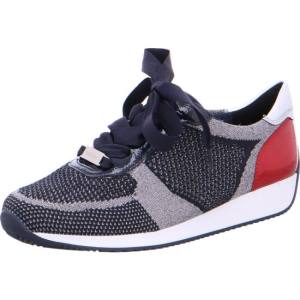 Ara Shoes Lissabon Metallic-blau-rosso Women's Trainers Blue | ARA098IGL