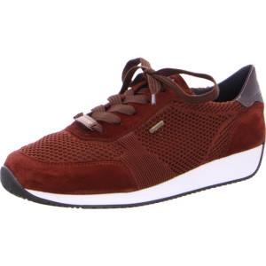 Ara Shoes Lissabon Women's Trainers Brown | ARA297UIB