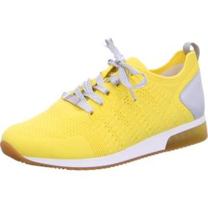 Ara Shoes Lissabon Women's Trainers Yellow | ARA468WIR