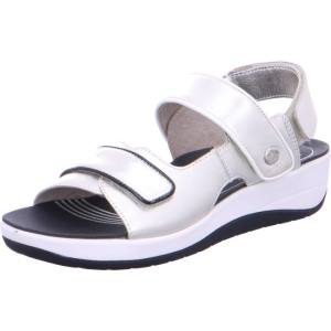 Ara Shoes Napoli Silver Women's Sandals Grey | ARA748VDX