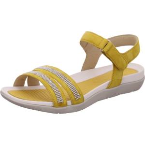 Ara Shoes Nepal Sole Women's Sandals Yellow | ARA387WNC