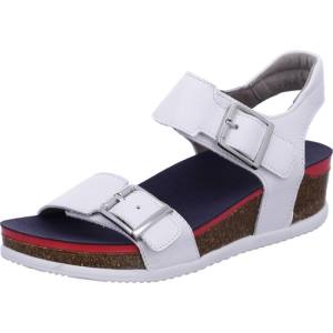 Ara Shoes Norderney Women's Sandals White | ARA284SJP