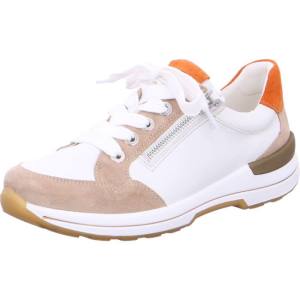 Ara Shoes Nwhite Sand Women's Trainers White | ARA752LQU