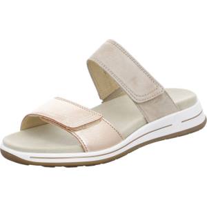 Ara Shoes Osaka Gold Sand Women's Mules Beige | ARA073PHA