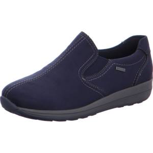 Ara Shoes Osaka Women's Loafers Blue | ARA238MZT