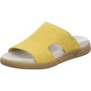 Ara Shoes Rom-sport Sole Women's Mules Yellow | ARA830OQV