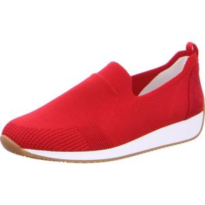 Ara Shoes Slip-ons Lissabon Women's Loafers Red | ARA951JIZ