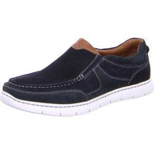 Ara Shoes Slip-ons Sario Men's Loafers Blue | ARA045IEU