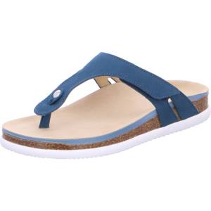 Ara Shoes Sylt Capri Women's Mules Blue | ARA806FOU