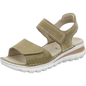 Ara Shoes Tampa Khaki Women's Sandals Green | ARA016ZTL