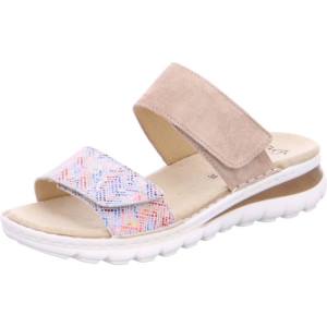 Ara Shoes Tampa Multi Sand Women's Mules Beige | ARA761GEA