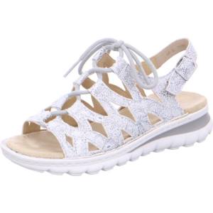 Ara Shoes Tampa Silver Women's Sandals Grey | ARA279PQW