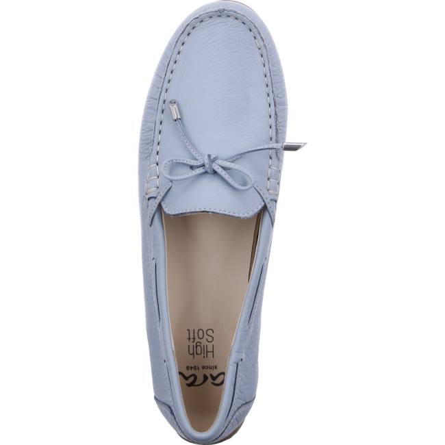 Ara Shoes Alabama Aqua Women's Loafers Blue | ARA594GXL