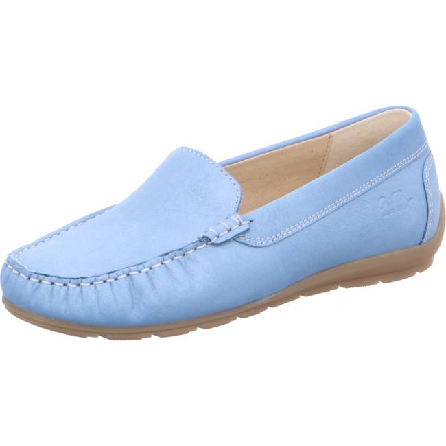 Ara Shoes Alabama Sky Women\'s Loafers Blue | ARA852VQD