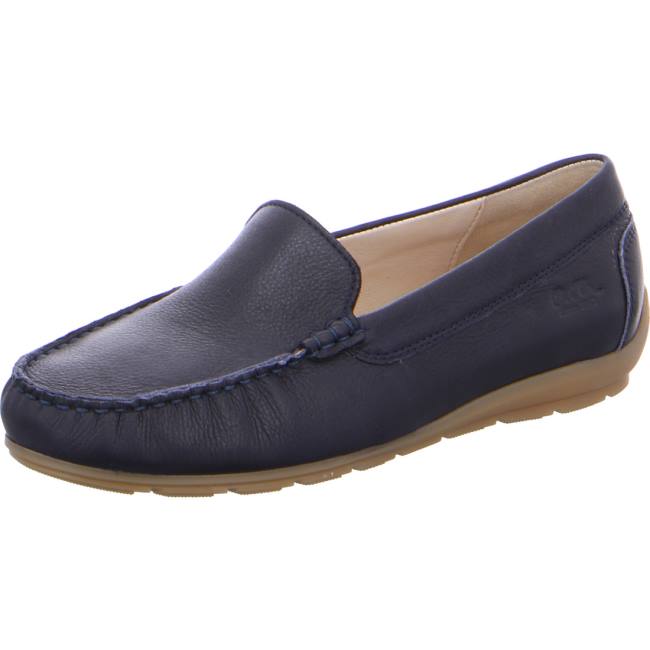 Ara Shoes Alabama Women\'s Loafers Blue | ARA492NUA