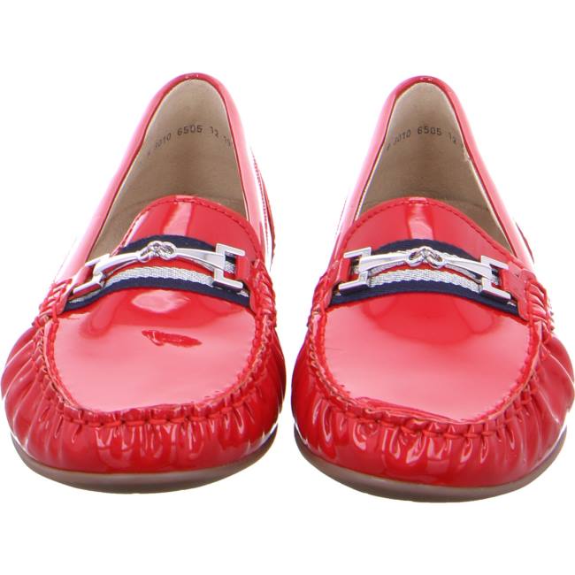 Ara Shoes Alabama Women's Loafers Red | ARA198HWK