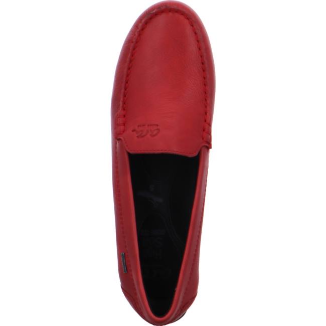 Ara Shoes Alabama Women's Loafers Red | ARA457UFE