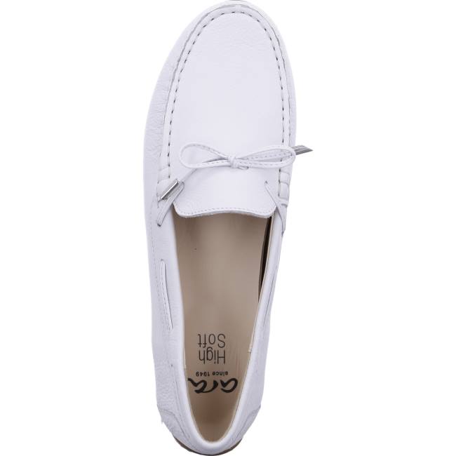 Ara Shoes Alabama Women's Loafers White | ARA751WOA