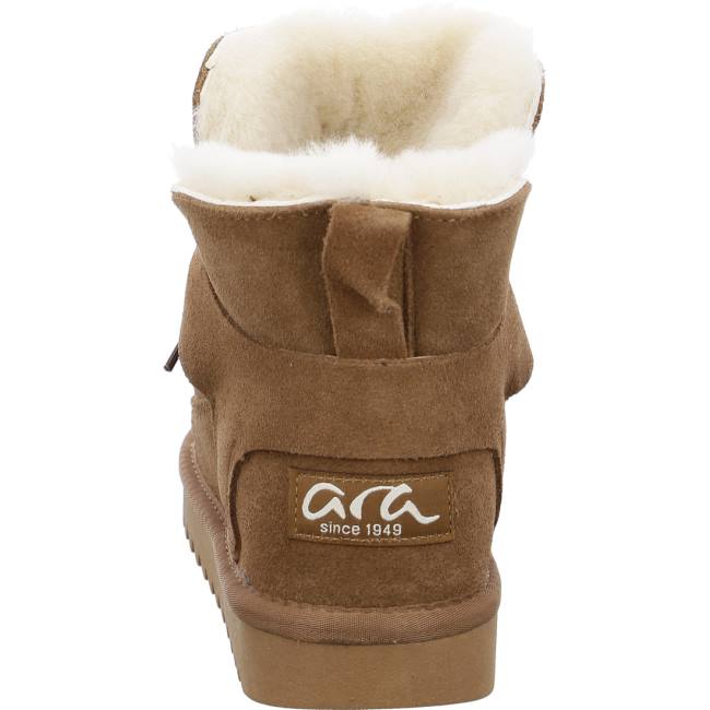 Ara Shoes Alaska Cognac Women's Boots Brown | ARA436UAT