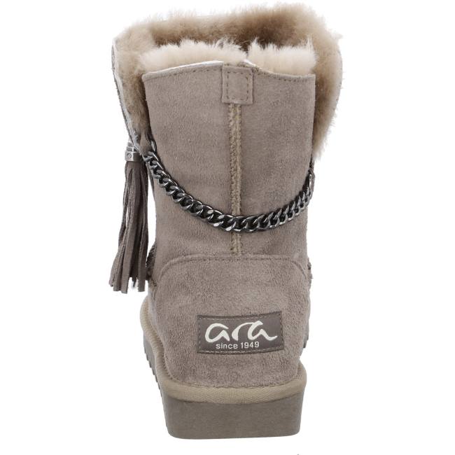 Ara Shoes Alaska Taupe Women's Boots Brown | ARA507HSP