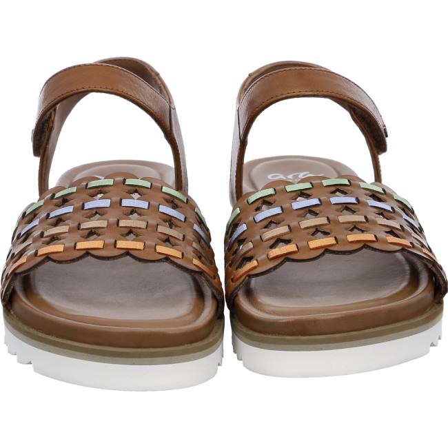 Ara Shoes Alicante Cognac Women's Sandals Brown | ARA203HWT