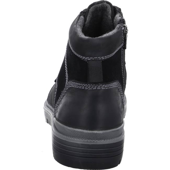 Ara Shoes Alonso Men's Boots Black | ARA870EWI