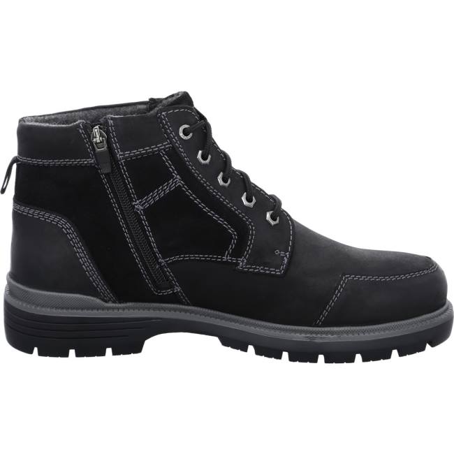 Ara Shoes Alonso Men's Boots Black | ARA870EWI