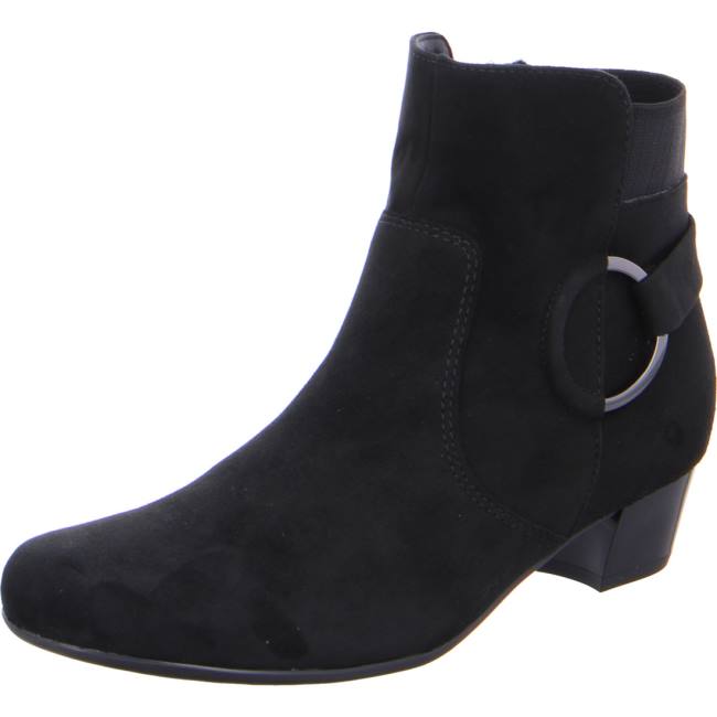 Ara Shoes Ankle Catania Women\'s Boots Black | ARA451YWR