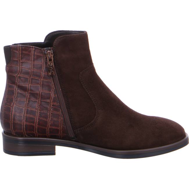 Ara Shoes Ankle Chester Women's Boots Brown | ARA750XRN