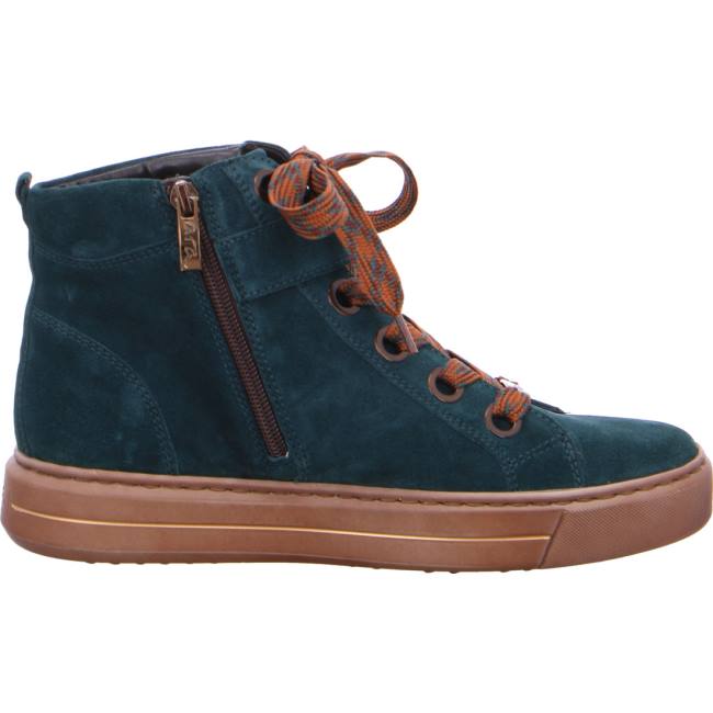 Ara Shoes Ankle Courtyard Women's Boots Blue | ARA849XAL