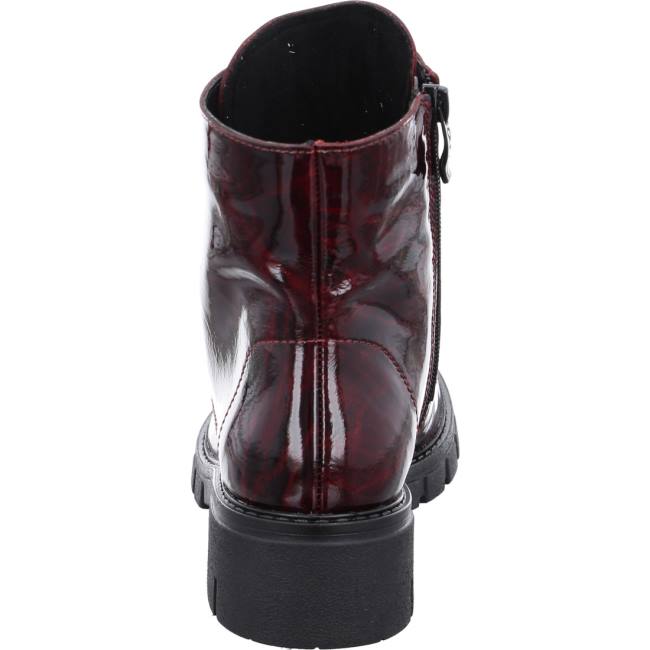 Ara Shoes Ankle Dover Chianti Women's Boots Red | ARA645NYP