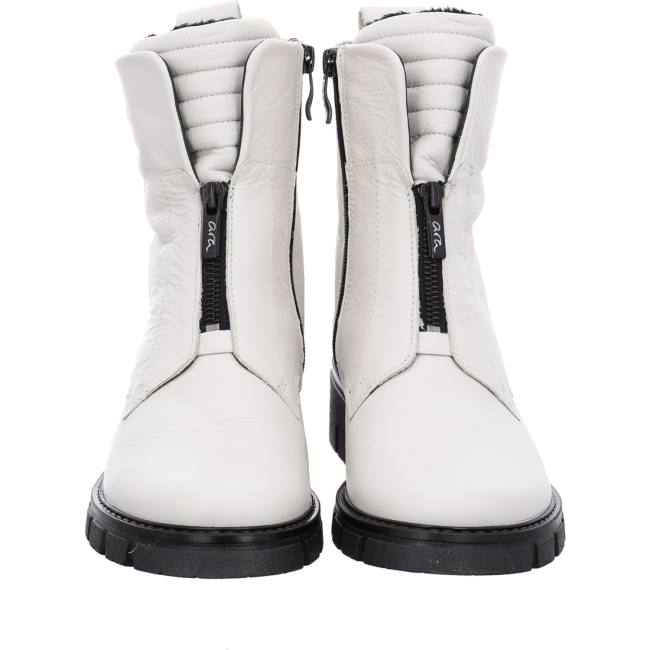 Ara Shoes Ankle Dover Cloud Women's Boots White | ARA586DNB